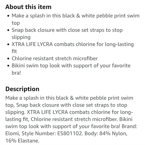 Elomi Pebble Cove Plunge Underwire Bikini Top - Picture 4 of 9